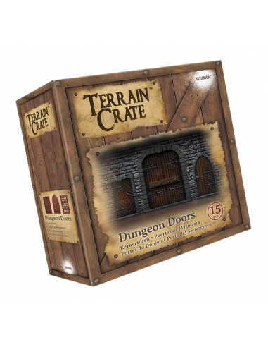 Terrain Crate Dungeon Doors (15 Pieces)