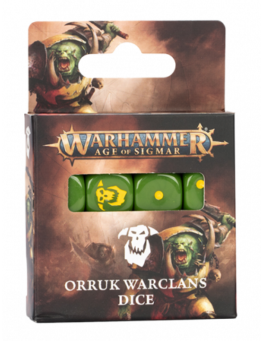 AGE OF SIGMAR: ORRUK WARCLANS DICE