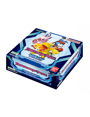 Digimon CG Dimensional Phase Booster BT11 Display