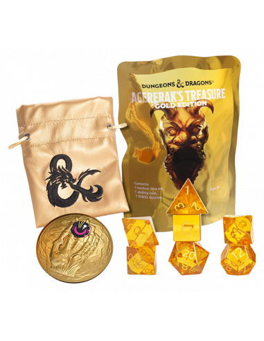 D&D Acererak's Treasure Packs Gold Edition