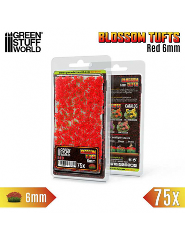 Blossom Tuft - Red