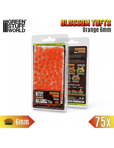 Blossom Tuft - Orange