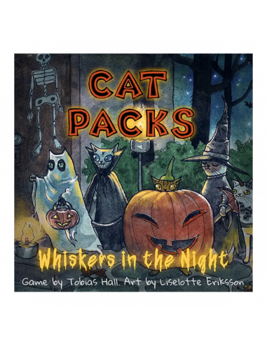 Cat Packs Whiskers in the Night