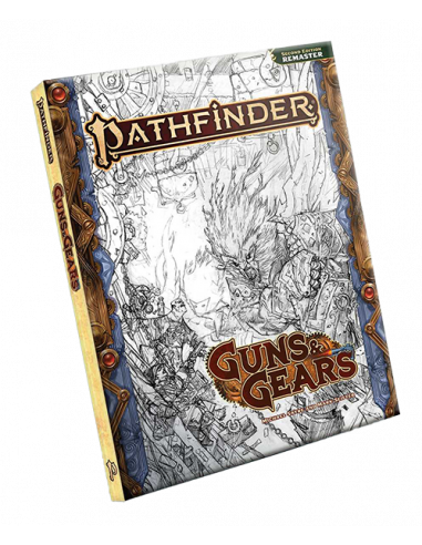 Pathfinder P2 Guns & Gears Remastered Sketch Cover