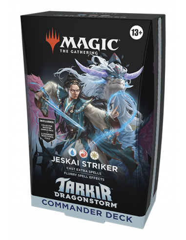 Magic Tarkir Dragonstorm Jeskai Striker Commander Deck