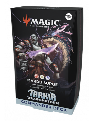 Magic Tarkir Dragonstorm Mardu Surge Commander Deck