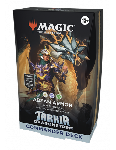 Magic Tarkir Dragonstorm Abzan Armor Commander Deck