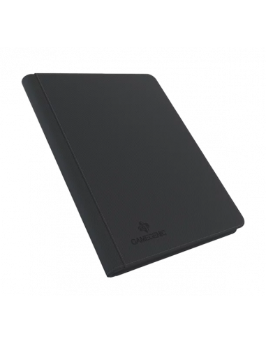 Zip-up Ringbinder Slim Black