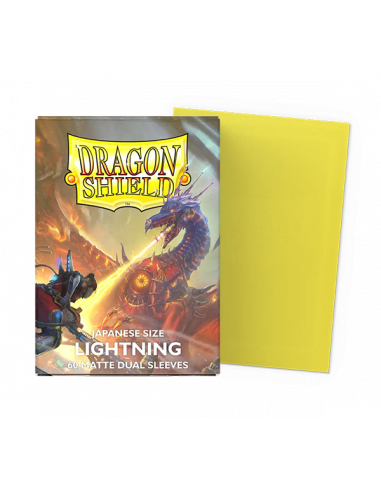 Dragon Shield: Dual Matte Lightning (Japanese Size)