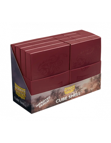 Dragon Shield Cube Shell Display Blood Red (8)