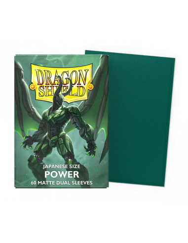 Dragon Shield: Dual Matte Metallic Green (Japanese Size)