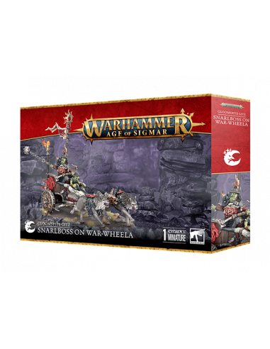 GLOOMSPITE GITZ: SNARLBOSS ON WAR-WHEELA