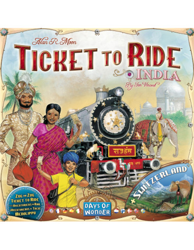 Ticket To Ride Map Coll. 2 India