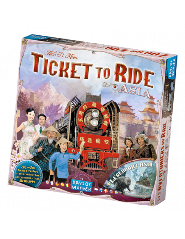 Ticket to Ride Map Coll. 1 Asia