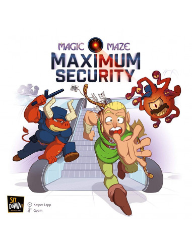 Magic Maze Maximum Security Expansion
