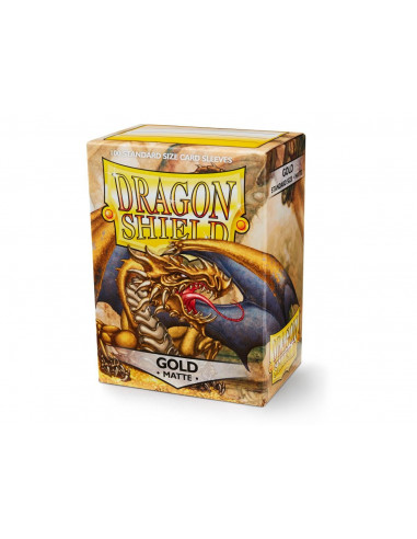 Dragon Shield Matte Gold (100)