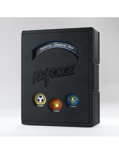 Keyforge Deck Book Black