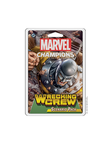 Marvel Champions Card Game Wrecking Crew Scenario Pack