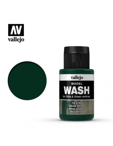 Model Wash 35ml. Olive Green Wash