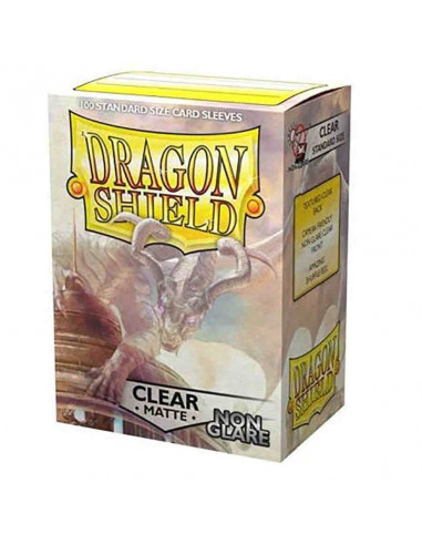 Dragon Shield Matte Non-Glare Clear (100)