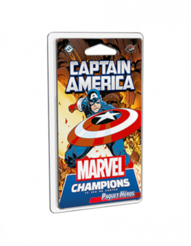 Marvel Champions Card Game Captain America Hero Pack