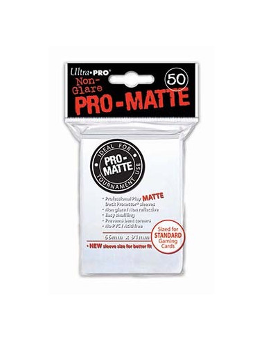 Card Sleeves Pro-Matte White