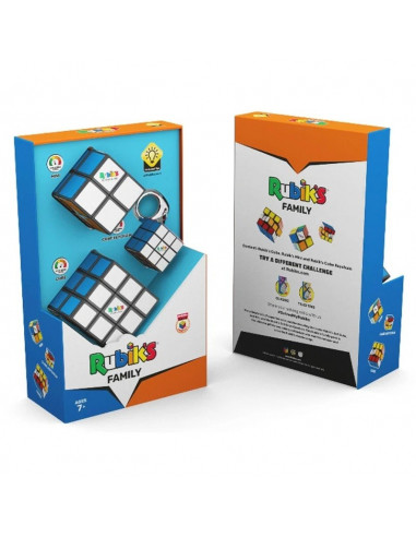 Rubiks Cube Family Pack (3x3, 2x2, 3x3 KC)