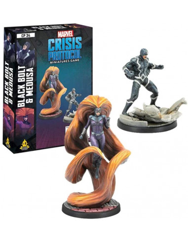 Marvel Crisis Protocol Black Bolt & Medusa