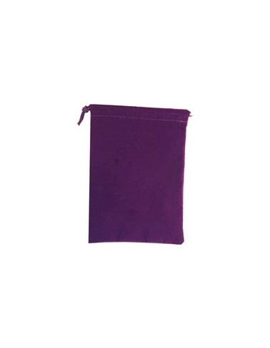 Large Suedecloth Dice Bag (5x7) - Purple