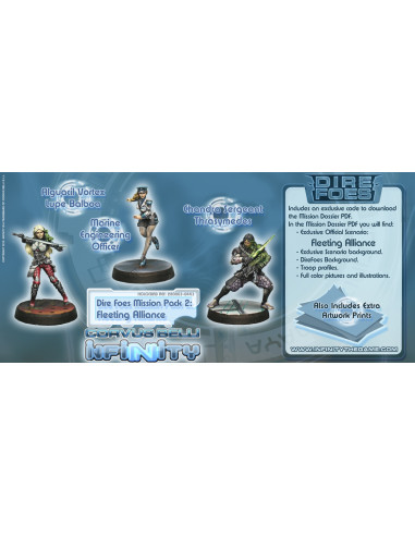 Infinity: Dire Foes Mission Pack 2 - Fleeting Alliance