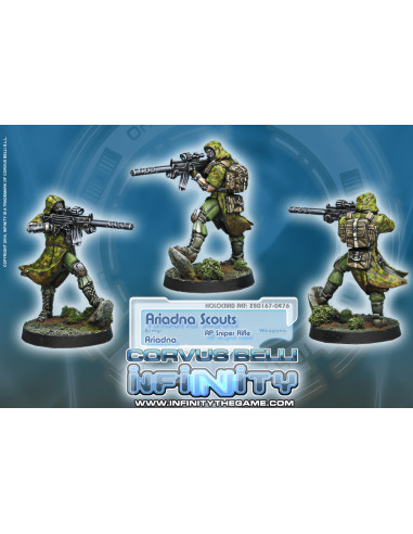 Infinity: Ariadna - Ariadna Scouts (AP Sniper Rifle)