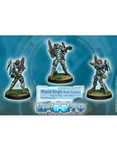 Infinity: Panoceania - Kirpal Sighn, Akalis Sergeant