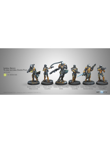 Infinity: Yu Jing - Imperial Service (Sectorial Starter Pack)
