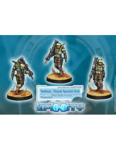 Infinity: Haqqislam - Sekban, Naval Special Unit (Heavy Rocket Launcher)