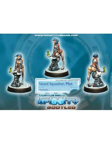 Infinity: Nomads - Lizard Squadron Pilot (Bootleg)