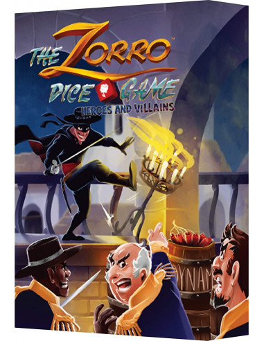 Zorro Dice Game Heroes and Villains