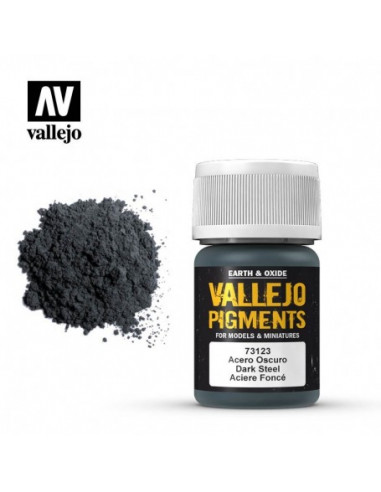 Vallejo Dark Steel Pigment