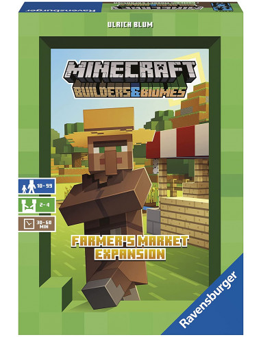 Minecraft The Boardgame Builder & Biomes, farmer market expansion (SE)