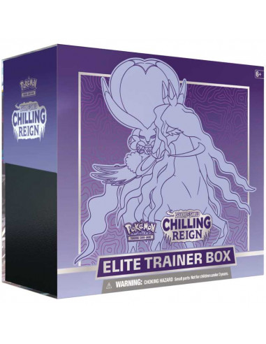 Pokemon SWSH6 Chilling Reign Elite Trainer Shadow Rider Calyrex