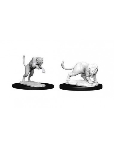 D&D Nolzur´s Miniatures Panther & Leopard