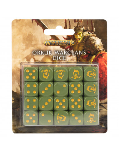 AGE OF SIGMAR: ORRUK WARCLANS DICE