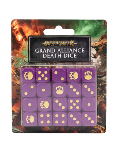 AOS: GRAND ALLIANCE DEATH DICE SET