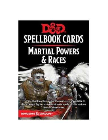 D&D Martial Powers & Races Spell Deck