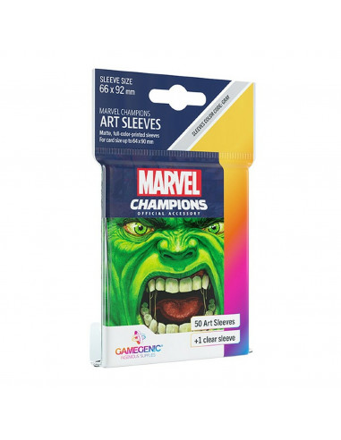 Marvel Champions Sleeves Hulk (50)