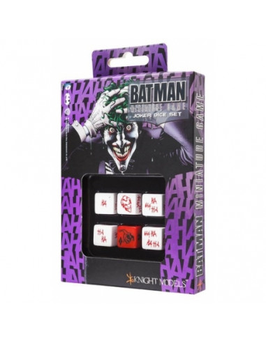 Batman Miniature Game - D6 Joker Dice Set