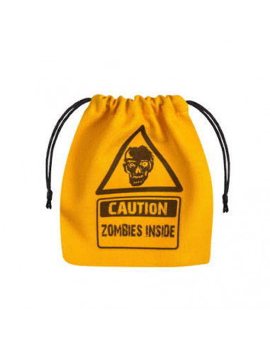 Zombie Yellow & Black Dice Bag