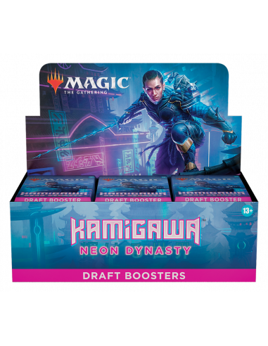 Magic Kamigawa Neon Dynasty Draft Booster Display
