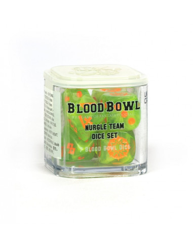BLOOD BOWL: NURGLE TEAM DICE