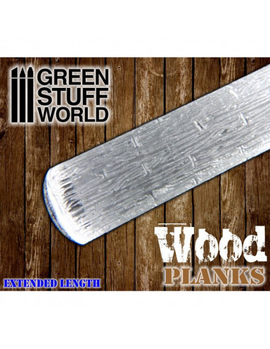 Wood Planks Rolling Pin